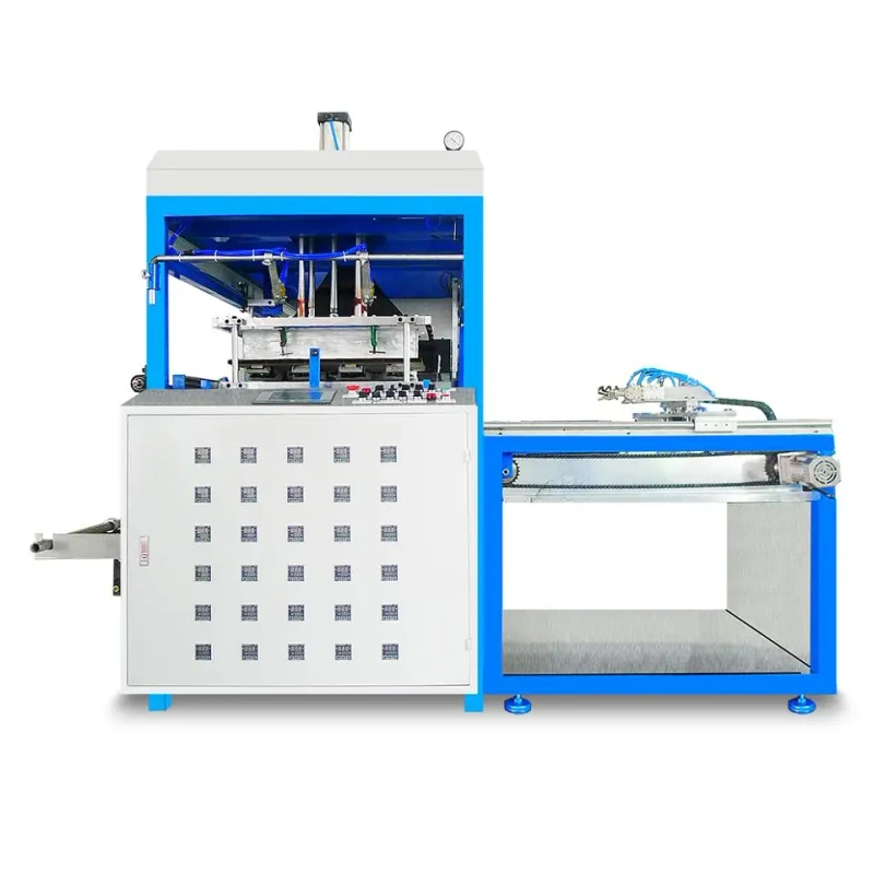 Blister Plastic Thermoforming Vacuum Forming Machine PVC PET PP PS PETG Egg Tray Pallet Fast Food Box Packaging Molding Machine