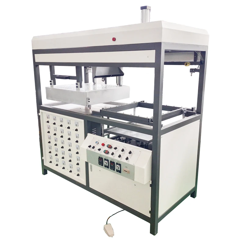 Blister Plastic Tray Vacuum Thermoforming Machine for Egg Tray Food Container
