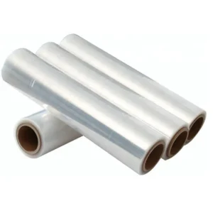 Blow Molding Processed Pallet Wrapping Packaging Plastic Film Roll 17 23 Micron 50cm Automatic Stretch Film
