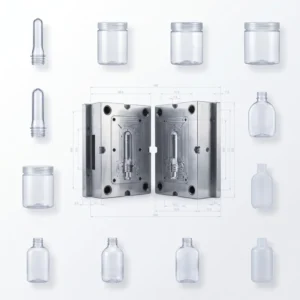 Blow Molding Service and PET Blow Mold Injection Preform Mould Maker China Factory Export