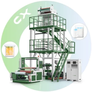 Blowing Film Machine HDPE LDPE LLDPE High Speed Film Blowing Machine PE Film Extruder Filters Suppliers
