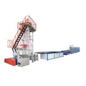 Blown Film Machine Polyethylene Plastic Film Blowing Machine Price Plastic Bag Production Line
