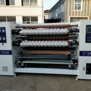 Bopp Stationery Tape Easy Tear Tape Slitting Rewinding Machine