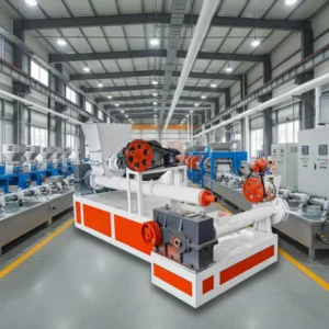 Bottle-to-Flake and Flake-to-Pellet Integrated Recycling Plant