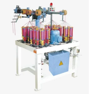 Braiding Flat and Round Shoelace Knitting Elastic Rope Making Machine
