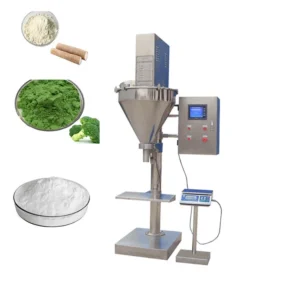 CE Auger Powder Filler Flour Detergents Dry Milk Soil Coffee Powder Spice Filling Weighing Machine with Auger Screw Feeder