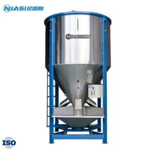CE Automatic Plastic Material Particle Screw Mixer Vertical Color Batch Blending Machine Mixer