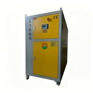CE Certified Industrial Water Cooled Freezer Machine with Engine Pump & Motor R-410A Refrigerant 380V Chiller