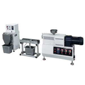 CE Certified Intelligent Twin Screw Extruder Granulator for Medical Grade CPVC LDPE ASA HDPE PS PU EPS ABS Pelletizing