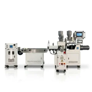 CE Lab Twin Screw Plastic Pellet Extruder Loss in weight Feeder for Color Masterbatch Plastic Compounding