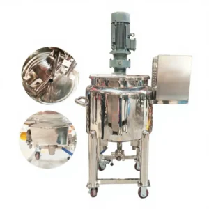 CE Melting Tank Sugar Wax Melting Tank Sauce Mixer Machine Chemical Electric Heating Mixing Pot 50L 100L 200L 500L