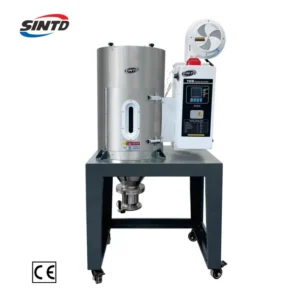CE Stainless Steel Double Layer Insulation Euro Industrial Drying Plastic Material Hopper Dryers Machine