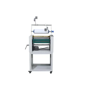 CY5002 Electric Semi Automatic Laminating Hot Stamping Plastic Heat Press Machine 220V 13in min 12in Max Width Office Use