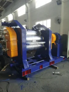 Calender Line for PVC Film Rubber Sheet Three Rolls Calender Machine for Rubber and Plastics China Manufacturer