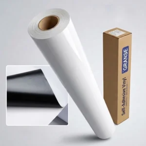 Calendere Cast PVC Vinyl Wrap Roll 1.52m X 50m Self Adhesive Liner Glossy Water Resistant Car Graphics Eco Solvent UV Printing