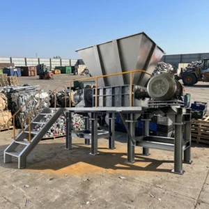 Carpet Rug Footclith Shredding Machine Old Fishing Nets Polypropylene Nylon Crusher Shredder