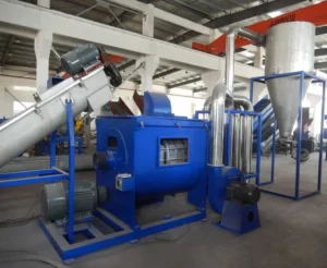 Centrifugal PET Plastic Material Dryer for Waste Plastic Recycling Line