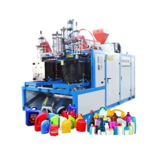 Chemical HDPE Bottles Making Machine Shampoo Bottle Extrusion Blowing Machine