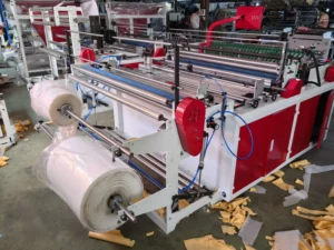 China Automatic All in One Plastic Bag Making and Printing Machine High Speed T Shirt Plastic Bag Making Machine