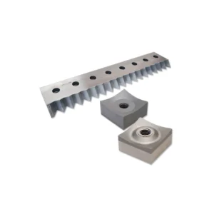 China Factory Plastic 40x40x25 Shredder Blades Knife