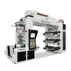 China Supplier High Speed Roll to Paper Roll Shopping Bag Paper Cup 4 6 Color Stack Flexo Printing Machine