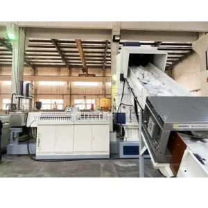 China Supplier PP PE BOPP Plastic Extrusion Pelletizing Machine with Water-ring Cutting System for Recycling