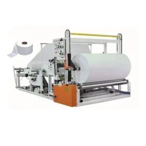 China Taiwan 240 Meters Per Minute Tissue Paper Manufacturing Slitting Rewinding Machine