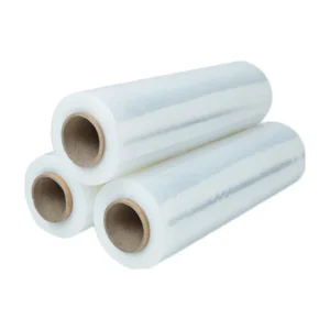 Clear 100% PE Transparent Casting Stretch Film Moisture Proof Soft LLDPE Hand Machine Plastic Film