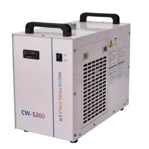 Commercial Mini Water Chiller Machine Refrigerated Cooling System Industrial Portable 1hp Cw 5200 Air Cooled Laser Water Chiller