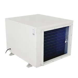 Compact 220V Electric Commercial Dehumidifier 15L Capacity Ceiling Mounted Ducted Greenhouse
