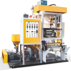 Compact Mini Up Down Type HDPE LDPE Film Blowing Machine High Productivity PE Packaging Film Blown Line Motor Core Components