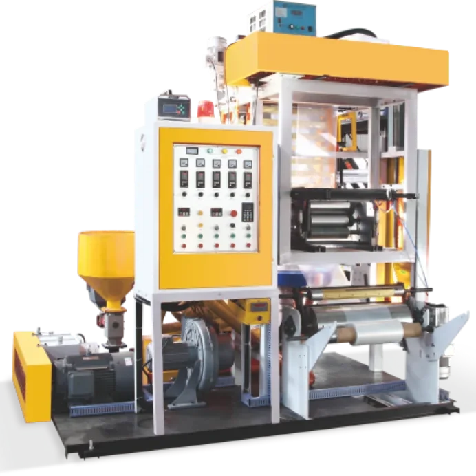 Compact Mini Up Down Type HDPE LDPE Film Blowing Machine High Productivity PE Packaging Film Blown Line Motor Core Components