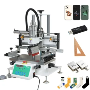 Compact Semi Automatic Tabletop Vacuum Screen Printing Table for PCB Glass and Plastic Printing