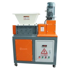 Compact Water Bottle Shredder For Recycling Plastic Waste