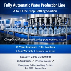 Complete Beverage Liquor Filling Machine with Cans or Plastic or Glass Bottles Rinse Fill Seal 3 in 1 Production Line for Water