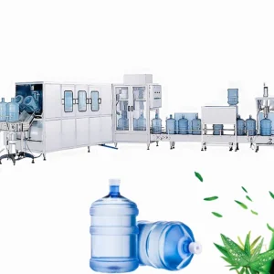 Complete Big Bottle Automatic 5 Gallon Bottling Machine 5 Gallon Bottled Water Production Line