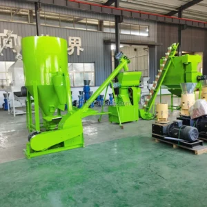 Complete Feed Pellet Mill Production Line One Stop Pelletizing Equipment for Agriculture and Livestock