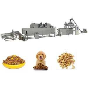 Complete Processing Line Pet Food Production Line Fish Dog Cat Feed Making Extrusion