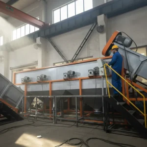 Complete Washing Line PP PE PET Waste Film Plastic Bag Recycling Line