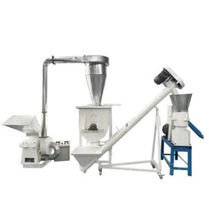 Complete Wood Sawdust Fuel Pellet Production Line Pellets Mill Fertilizer Making Machine Production Line