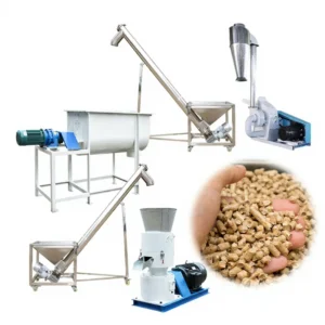 Complete Wood Sawdust Fuel Pellet Production Line Pellets Mill Fertilizer Making Machine Production Line