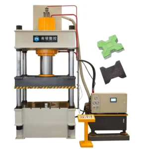 Composite Material Hot Press PE Plastic Sand Floor Tile Hydraulic Press Machine