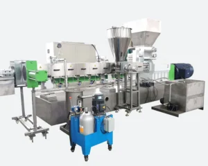 Compounding Pelletizer Extruder Double Screw Extruder Plastic Recycling Granulator Compounding Twin Screw Extruder Machine