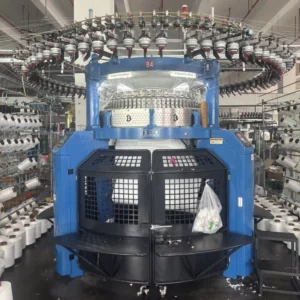 Computerized Circular Knitting Machinery with Integrated Jacquard Pattern Control