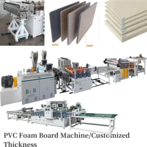 Construction Industry Twin Screw Automatic Energy Saving UPVC CPVC Foam Board Wall Panel Making Machine High Capacity Motor