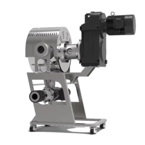 Continuous Extrusion Automatic Screen Changer for Plastic Recycling Machinery Rotary Double Channel Melt Filter Without Mesh