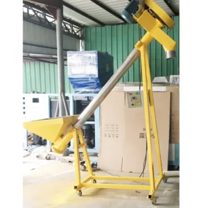 Continuous Feeding Screw Conveyor Machine Plastic and Granules Screw Feeder for Plastic Loader Application