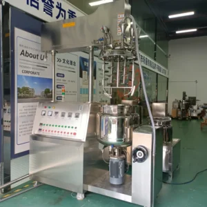 Cosmetic Cream Ointment Making Machine Vacuum Emulsifying Homogenizer Mixer Stainless Steel