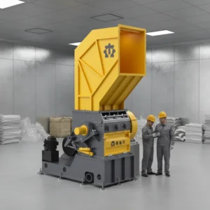 Cost Effective Waste Recycle Machine Plastic Crusher System