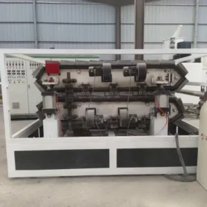 Counter Rotating Twin Screw Extruder PLC Control 50000kg Capacity Automatic High Eco Friendly Industrial